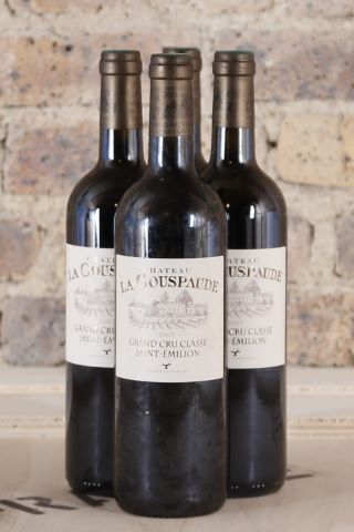 Château La Couspaude, Saint-Émilion 4 bouteilles...