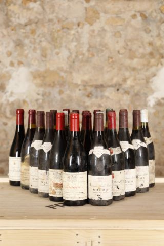 Ensemble de 24 bouteilles comprenant :