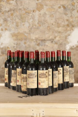 19 bouteilles 1986, 6 bouteilles 1984, 1 bouteille 1982