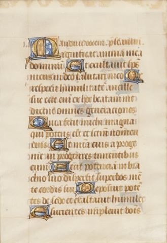 Ensemble de 2 feuilles recto/verso