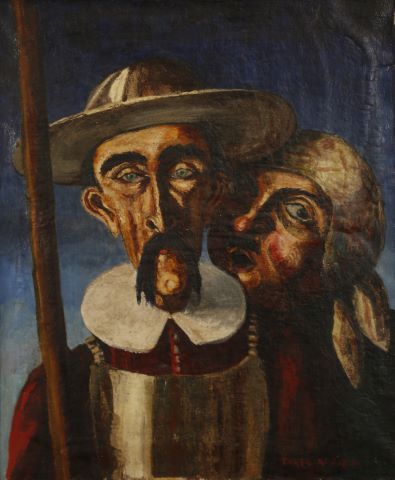 Don Quichotte et Sancho Panza