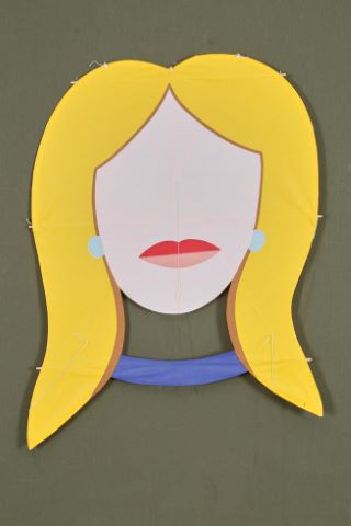 Tom Wesselmann (1931-2004) Blonde Kite