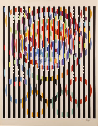 Yaacov Agam (né en 1926) Message of piece