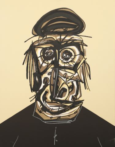 Antonio Saura (1930-1998) Melanchthon III,...