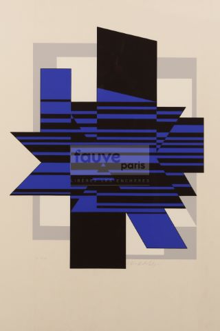 Victor Vasarely (1906-1997) Composition