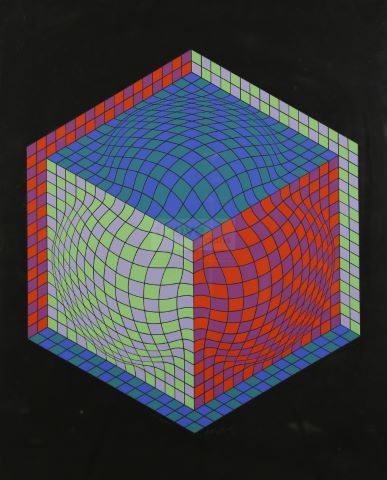 Victor Vasarely (1906-1997) Composition