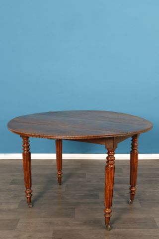 Table de milieu à double rabats