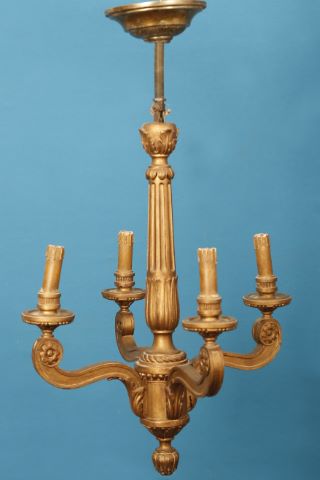 Suspension moderne à 4 bras de lumière