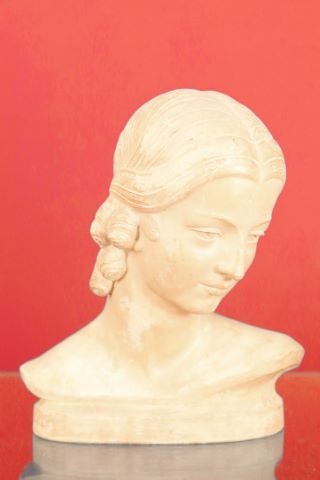 Henri Bargas (XXe siècle) Buste de femme