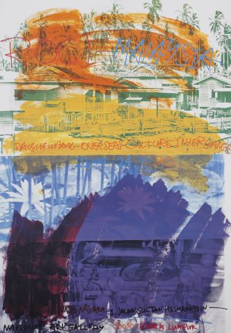 Robert Rauschenberg (1925-2008) Roci-Malaysia,...
