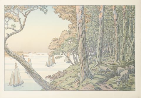 Henri Rivière (1864-1951) Le Crépuscule, planche...