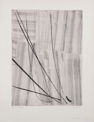 Hans Hartung (1904-1989) Composition 20