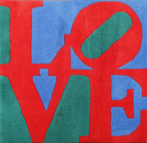 Robert Indiana (1928-2018) Classic love