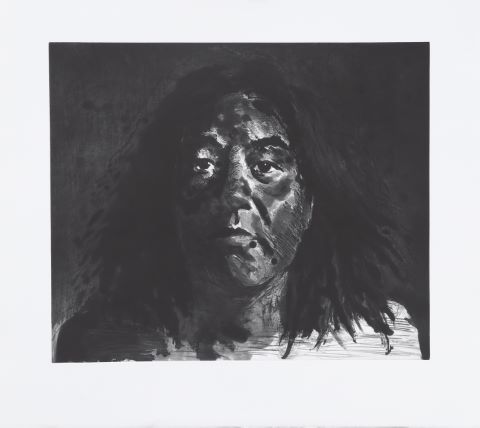 Yan Pei Ming (né en 1960) Autoportrait
