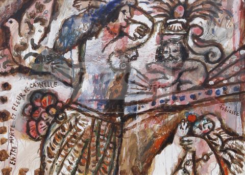 Théo Tobiasse (1927-2012) Entre myrte et fleur...