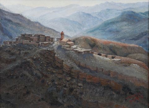 Olivier Roland Robert (1904-1983) Les Aurès