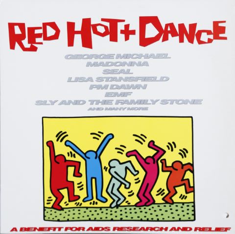 Keith Haring (1958-1990) Red Hot + Dance