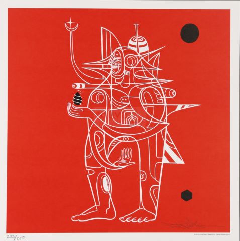 Doze Green (né en 1964) Rammellzee – Fight my fire