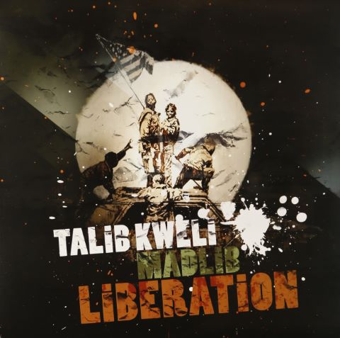 Banksy (né en 1974) Talib Kweli Madlib Liberation