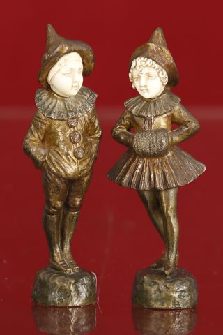 Maxime Géo (XXe siècle) Pierrot et Colombine