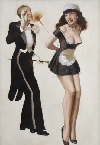 Marcel René Herrfeldt (1889-1965) La Servante...