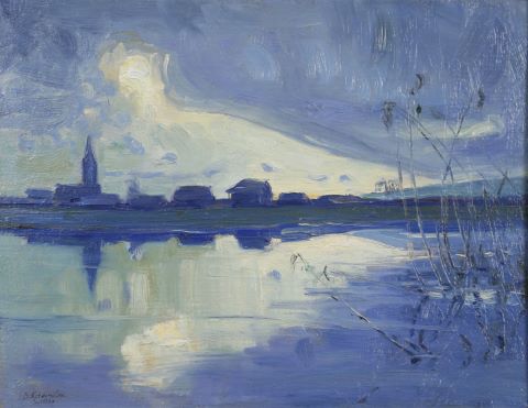 Basile Nicolaevitch Netchitailoff (1888-?) Paysage
