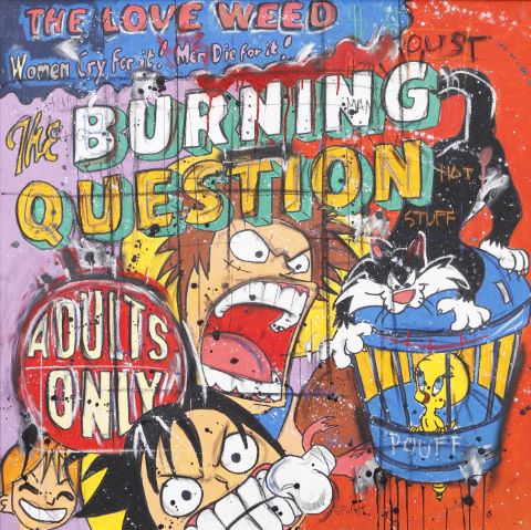 Benjamin Spark (né en 1969) The Burning Question