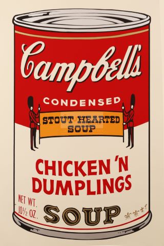 Andy Warhol (1928-1987) d’après Campbell’s soupe...