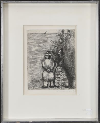 Marc Chagall (1887-1985) Le Chameau et les bâtons...