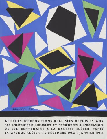 D’après Henri Matisse Affiches d’expositions