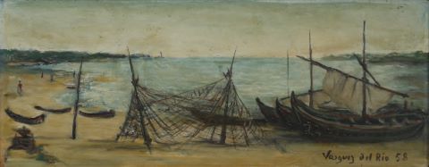 Salvator Vasquez del Rio Les Frégates au Portugal