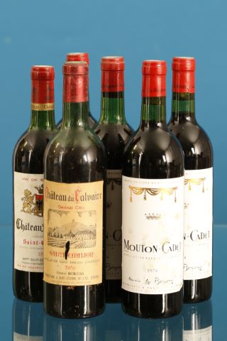 Ensemble de 6 bouteilles :
