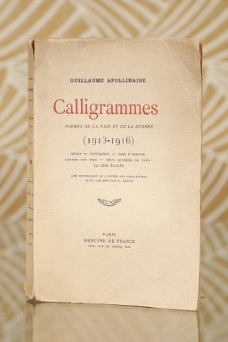 APOLLINAIRE (Guillaume) Calligrammes - Poèmes...