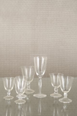 Daum France Partie de service de verres