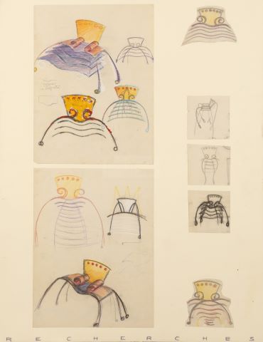 Maquette de fauteuil