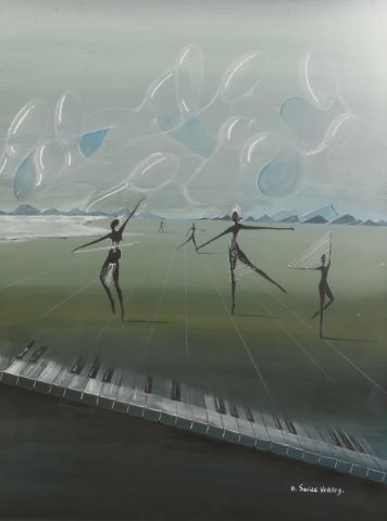 Olivier Suire Verley (né en 1951) La Danse