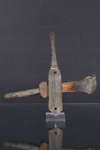 Afrique, Mali 3 serrures et leurs loquets Bambara