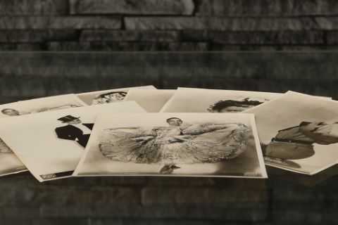 Ensemble de 7 photographies de Joséphine Baker