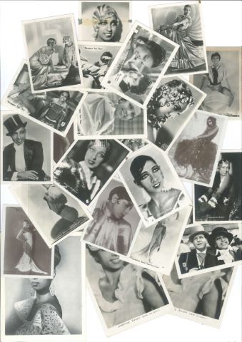 Ensemble d’impressions photographiques représentant Joséphine Baker
