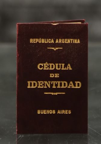 Carte d’identité argentine de Joséphine Baker