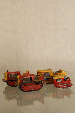 Ensemble de jouets engins de chantier