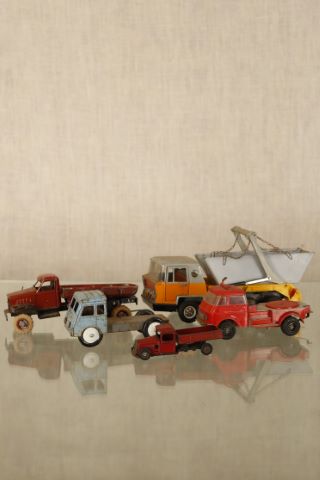 Ensemble de camions bennes jouets