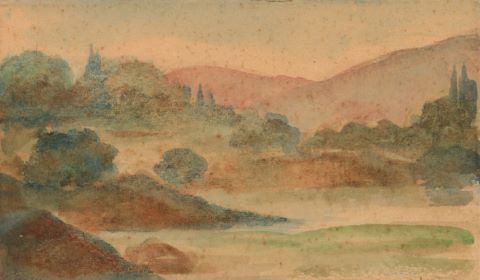 Jean Doukas (1895-1961) Paysage