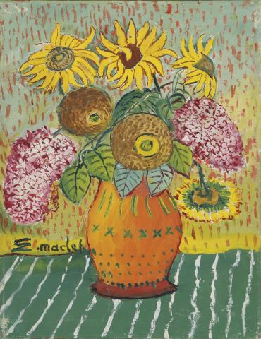 Nature morte au bouquet de tournesol