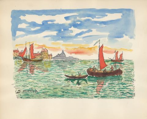 Vues de port [2 œuvres]