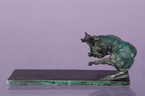 École du XXe siècle Cheval tombant