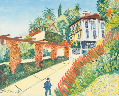 Menton, un coin de jardin Boulevard de Garavan