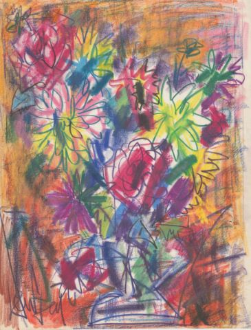 Nature morte au bouquet de fleurs