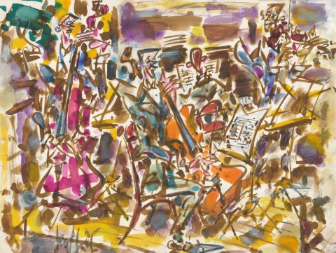 Gen Paul (1895-1975) Musiciens