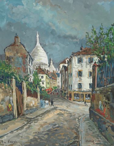 Rue Narvins à Montmartre
